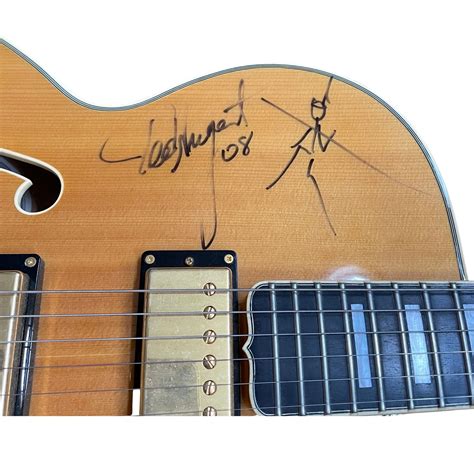 Lot Detail Ted Nugent Personally Owned Played And Signed Byrdland