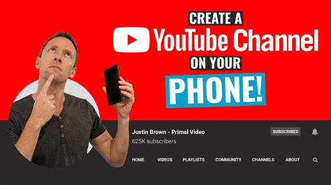 How to Create a YouTube Channel with your PHONE (Complete Beginners