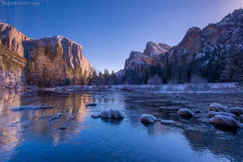 Valley View Winter Yosemite Betty Sederquist Photography