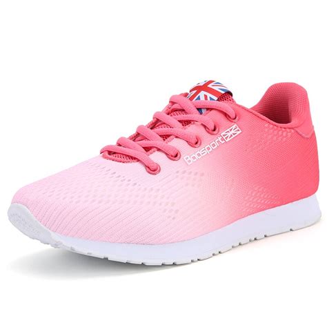 2018 Summer New Style Gradient Color Womens Running Shoes Mesh
