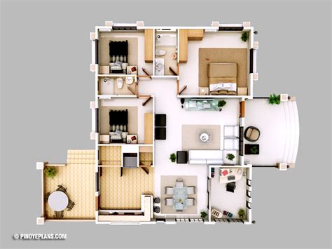 Small Beautiful Bungalow House Design Ideas Modern 3d Bungalow House
