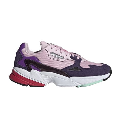 Adidas Suede Originals Falcon Casual Sneakers From Finish Line In Pink