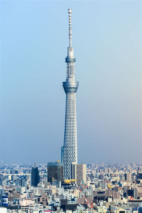 The Tokyo Sky Tree Tóquio Japão Arquiteto Tadao Ando Fotografia