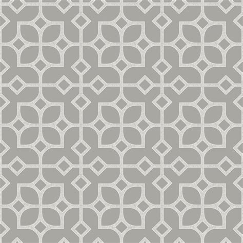 A Street Prints Maze Light Grey Tile Light Grey Wallpaper Sample 2697
