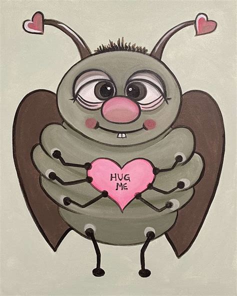 Love Bug Pinots Palette Painting