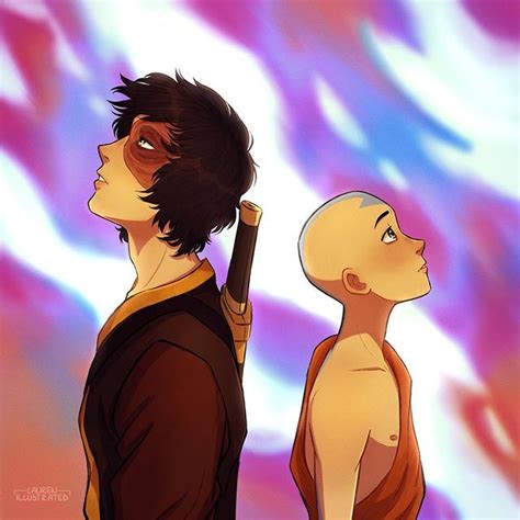 Zuko And Aang By Laurenillustrated • Instagram In 2020 Avatar The