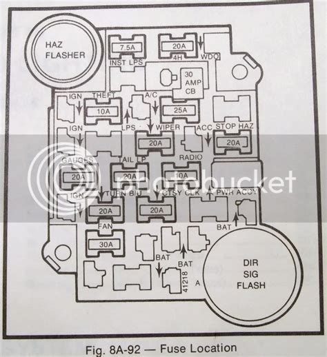 1979 C3 Corvette Fuse Box Diagram