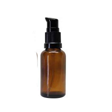 Glass Amber Serum Pump Bottle Jindeal Inc Pump Bottle