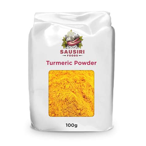 Turmeric Powder Sausiri Foods Sri Lankan Spices