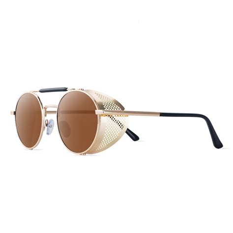 66247 Steampunk Glasses Personality Windshield Sunglasses Retro Toad