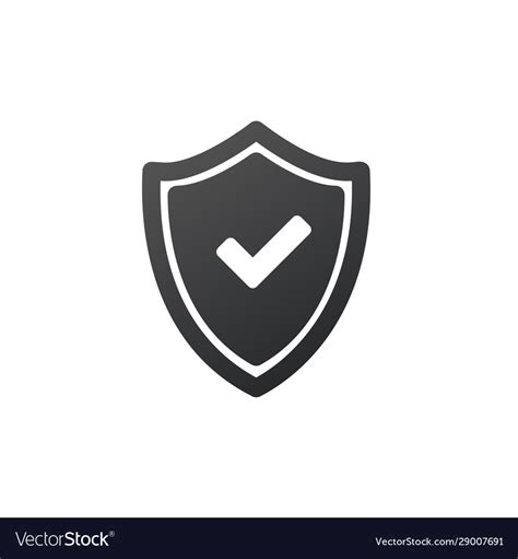 Security Protection Shield Shield Protection Vector Image