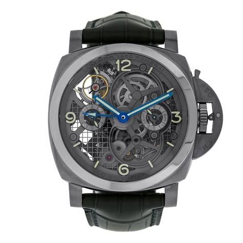 Panerai Luminor Tourbillon Gmt Special Edition Titanium Watch Pam00578
