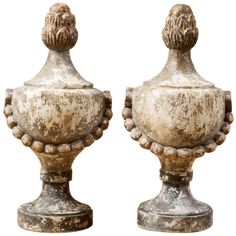 Pair Of Decorative Finials at 1stdibs