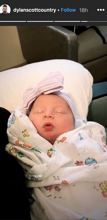 Dylan Scott And Wife Blair Welcome Baby Girl Find Out Her Name Heard