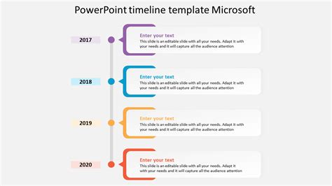 Awesome Powerpoint Timeline Template Microsoft Design