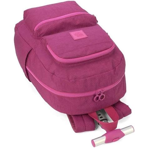 Mochila Rodinhas Luxcel Up You Pink Mc Uppk Papelaria Criativa