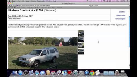 Craigslist Springfield Illinois Used Cars and Trucks - Low Prices Under