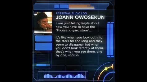 Star Trek Discovery Instagram Logs 4x08 Joann Owosekun Youtube
