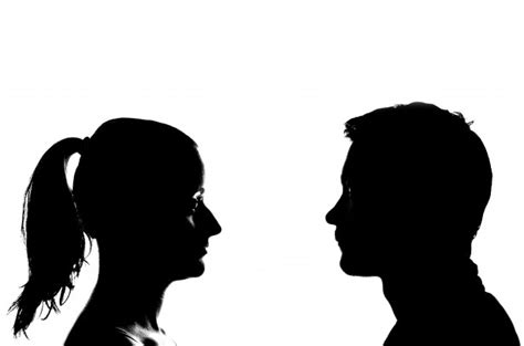 Download Silhouette Woman And Man Free Stock Photo - Public Domain ...