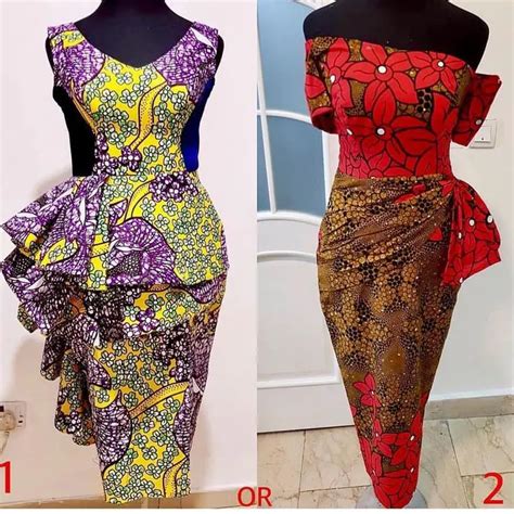 Mod Les De Robes En Pagne Chics Et Tendances Pour Vos Occasions Mode Et Pagne Africains