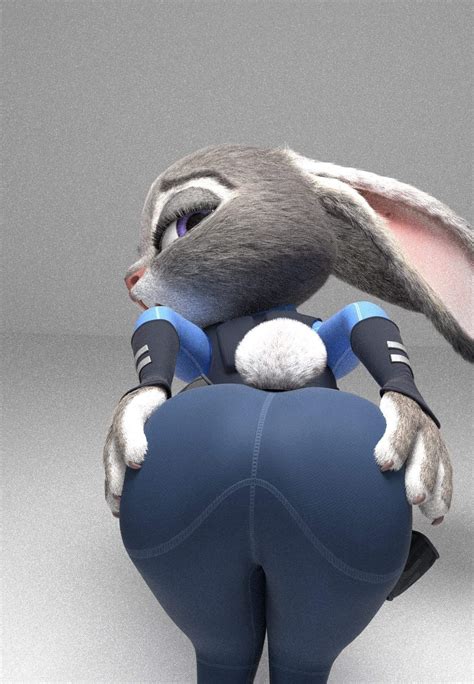 Rule 34 Anthro Ass Ass Focus Big Ass Bunny Girl Clothed Clothing Disney Inviting Jeans Judy
