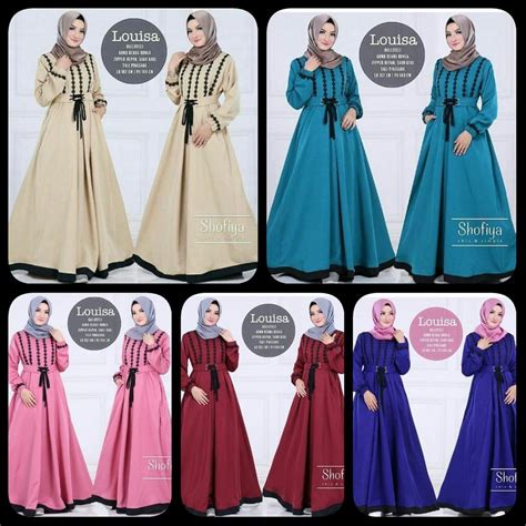 21 Inspirasi Terbaru Baju Muslim Atasan Wanita