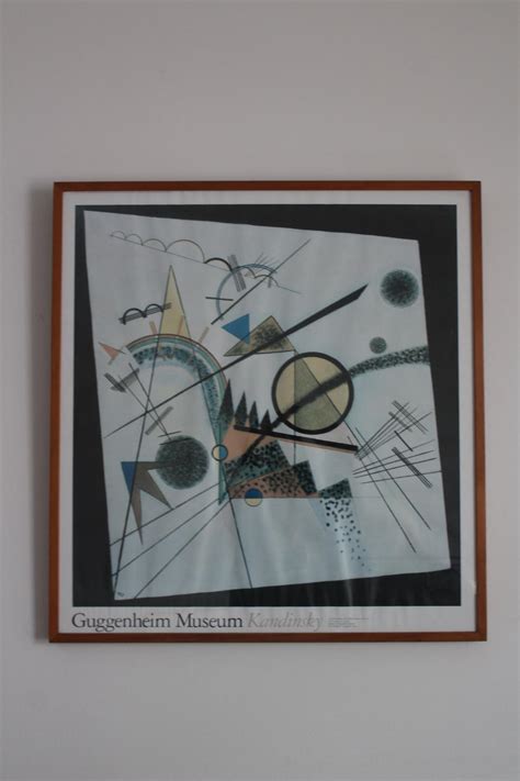 Quadro In The Black Square Vasily Kandinsky Em Mdp Marrom 73 Cm X 70 Cm