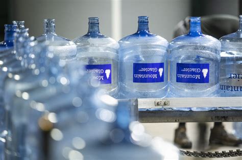 Bottled Water Delivery Mountain Glacier