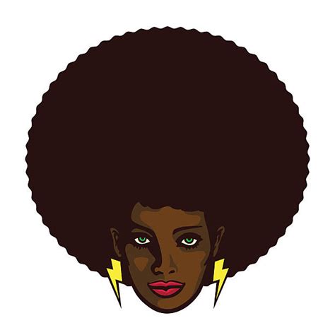 Royalty Free Afro Clip Art Vector Images And Illustrations Istock