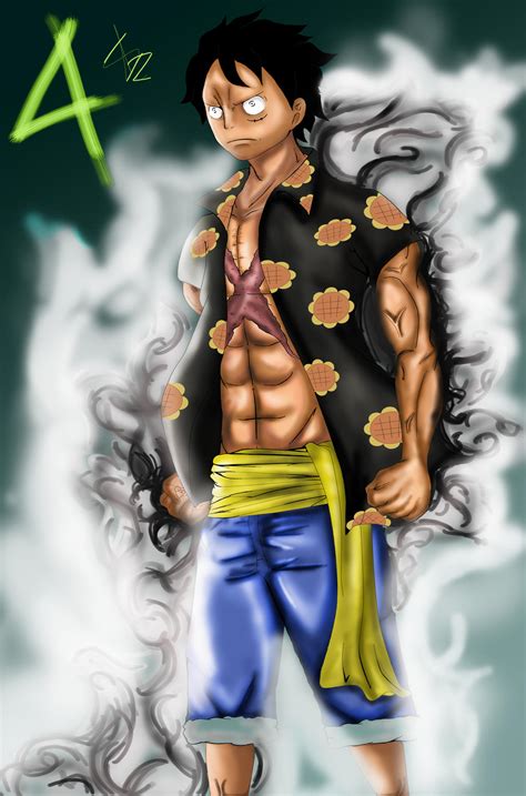 As one of the four emperors you possess a supreme level of haki that is leagues above that of most pirate captains. Luffy Getting ready for gear 4th by sharaizx on DeviantArt