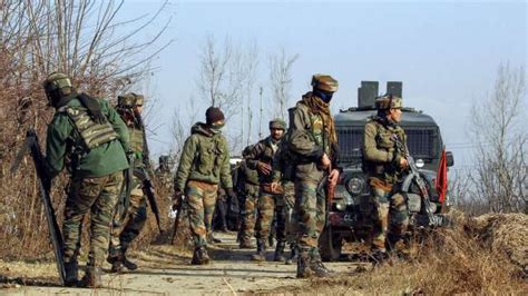 Jammu And Kashmir Encounter Underway In Shopian