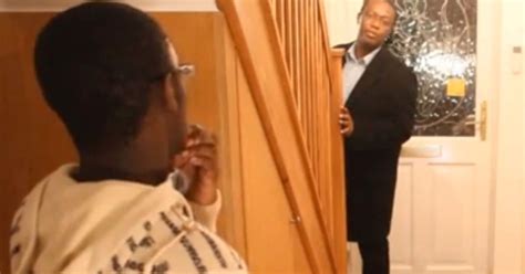 Son Tries To Prank His Dad But It Backfires On Him In Dramatic