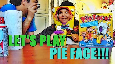 Pie Face Game Youtube