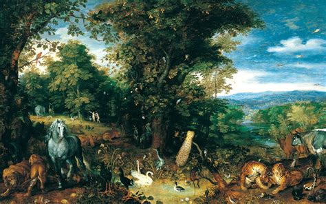 The Garden Of Eden By Jan Brueghel The Elder