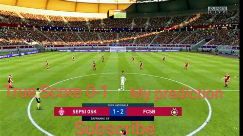 Gheorghe 21 december 2020 stream online, see match results and teams h2h stats at scores24.live! Fcsb Vs Sepsi / Sepsi Fcsb Etapa SecundÄƒ Din Liga 1 ...
