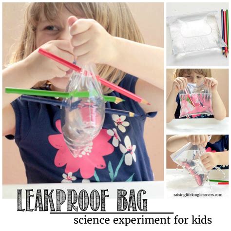 Leak Proof Bag Quick Science Experiment For Kids Raising Lifelong