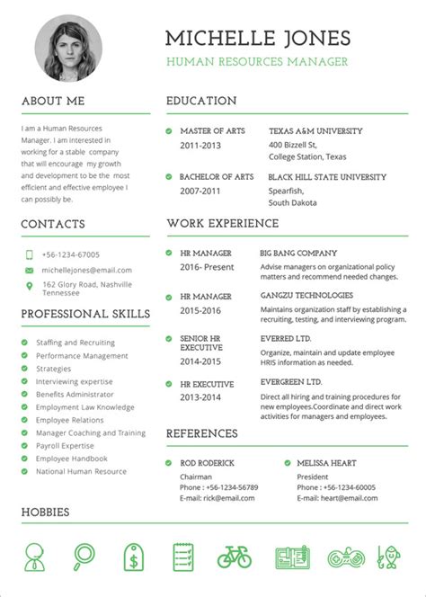 Professional Resume Template 62 Free Samples Examples