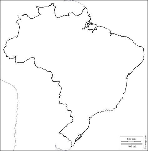 Mapa Do Brasil Em Branco Para Imprimir Modisedu