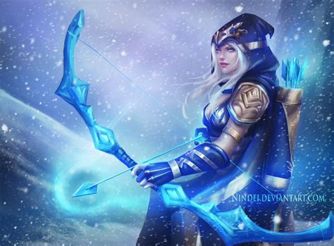 Nindei Ashe Ashe The Frost Archer From League Of Legends W 2020