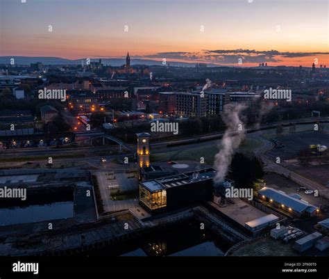 Clydeside Glasgow Scotland Uk Stock Photo Alamy