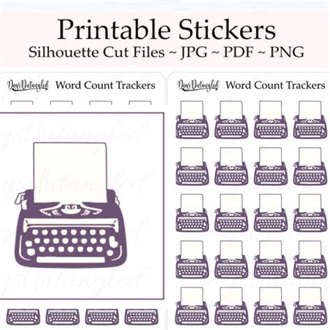 Printable Write Stickers Functional For Planners Writing Etsy