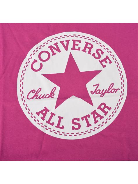 Converse Girls Logo Top Pink Girls Converse Converse Logo Logo
