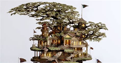 Fantasy Bonzai Treehouses Drawing Secrets Revealed