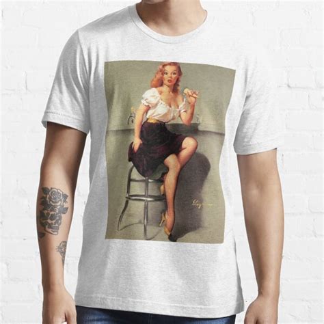 Vintage Gil Elvgren Pin Up Girl T Shirt For Sale By Rbent