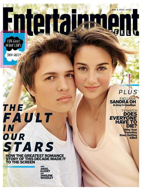 Ansel Elgort And Shailene Woodley S Ew Photo Shoot Is Adorablesee