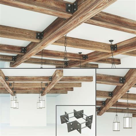 Suspended Ceiling System Wooden 3d Asset Cgtrader