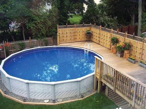 There are a few things you'll need to consider when picking out an above. Awe-Inspiring Above Ground Pools for Your Own Backyard Oasis