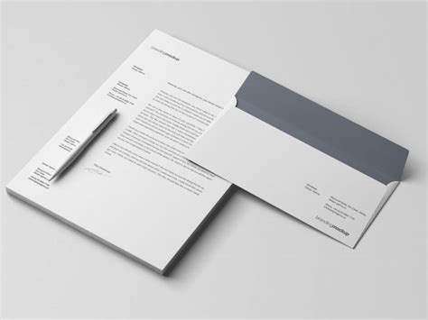 Download Best Free Envelope Mockup PSD Templates 2020 | DailyMockup