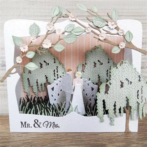 marianne design creatables die weeping willow tree lr0429 buddly crafts