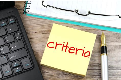 Criteria Free Of Charge Creative Commons Post It Note Image